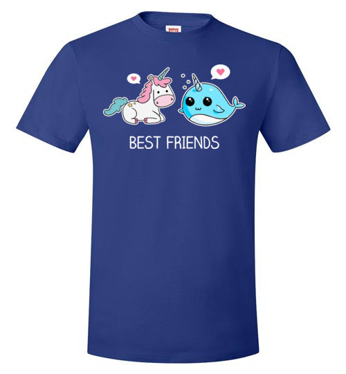 Narwhal Unicorn Best Friends