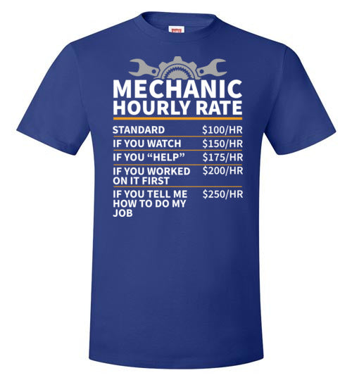 Mechanic Hourly Rate