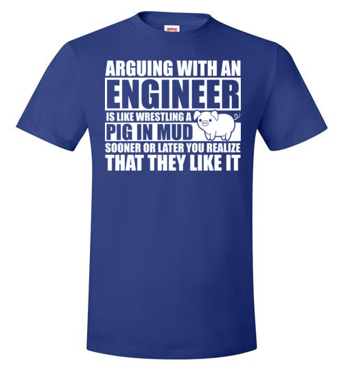 Arguing With An Engineer Pig In Mud