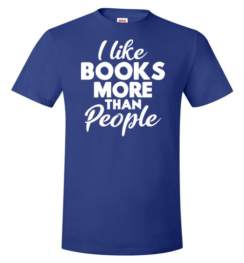 I Like Books More Than People
