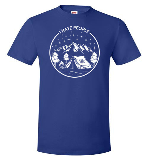 Camping I Hate People Stars