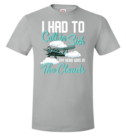 Call In Sick Flying In Clouds