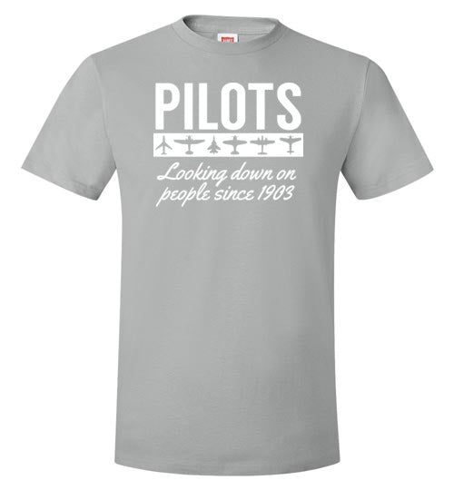 Pilots Looking Down On People