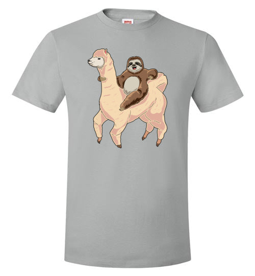 Sloth Riding A Llama