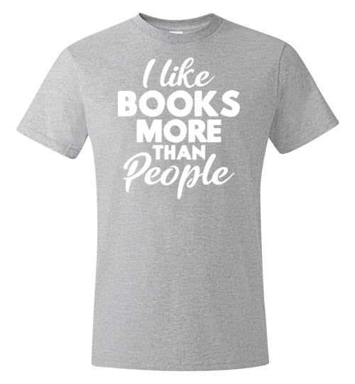 I Like Books More Than People