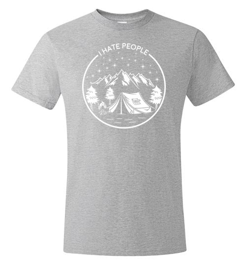 Camping I Hate People Stars