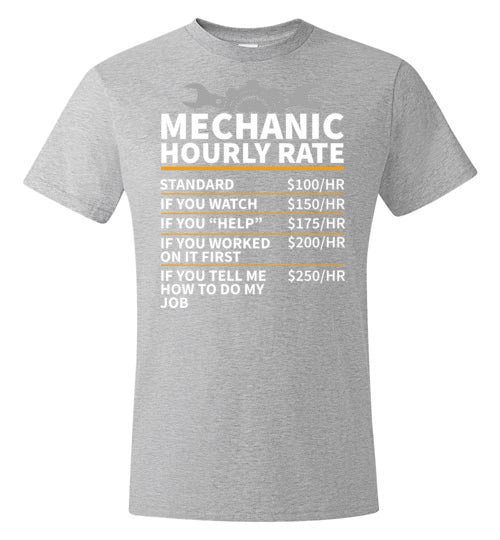 Mechanic Hourly Rate