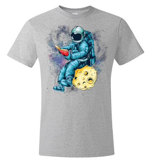 Astronaut Space Reading Book Lover