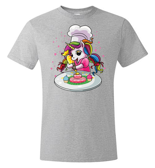 Unicorn Baking Cupcakes