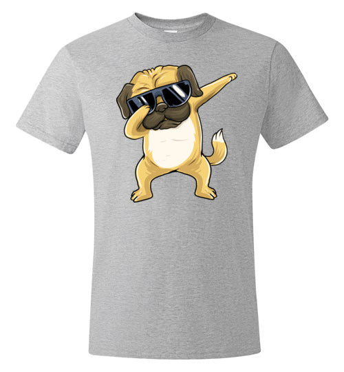 Dabbing Pug With Sunglasses