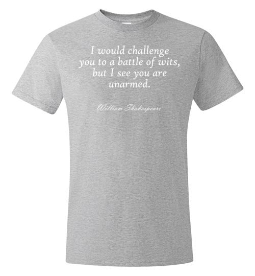Shakespeare Battle of Wits Quote