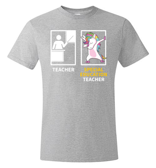 Special Education Teacher Dabbing Unicorn