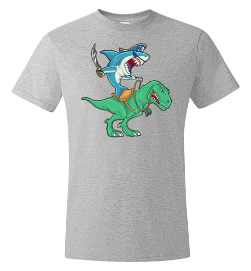 Pirate Shark Riding Dinosaur