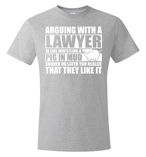 Arguing With A Lawyer Pig In Mud