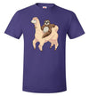 Sloth Riding A Llama