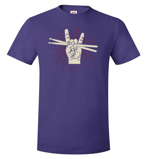 Drummer Hands Drumsticks