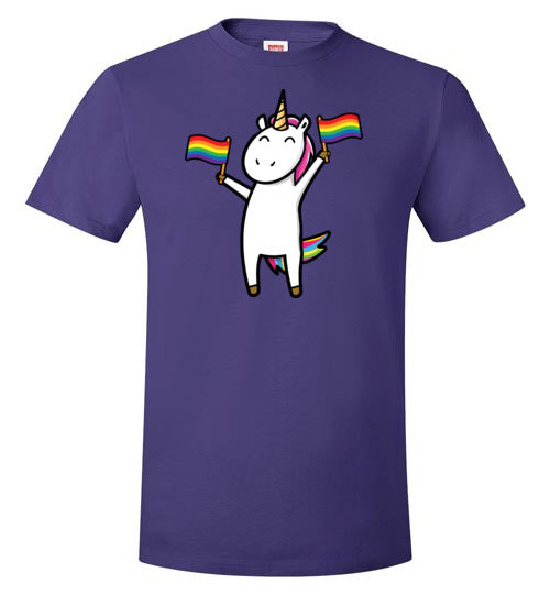 Gay Unicorn Rainbow Flags