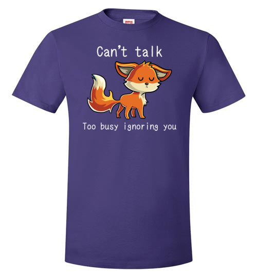 Fox Can't Talk Too Busy Ignoring You