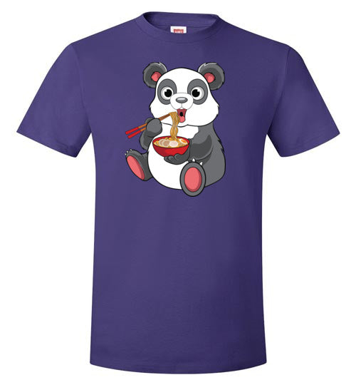 Panda Bear Eating Ramen
