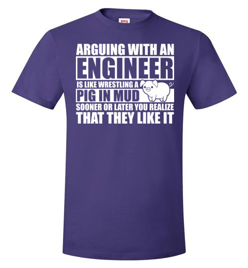 Arguing With An Engineer Pig In Mud