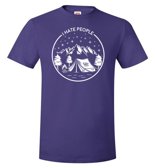 Camping I Hate People Stars