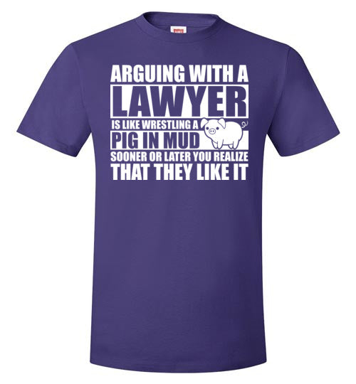 Arguing With A Lawyer Pig In Mud