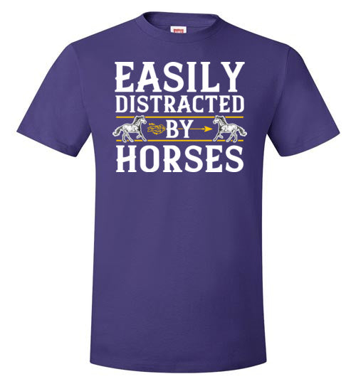 Easily Distracted By Horses