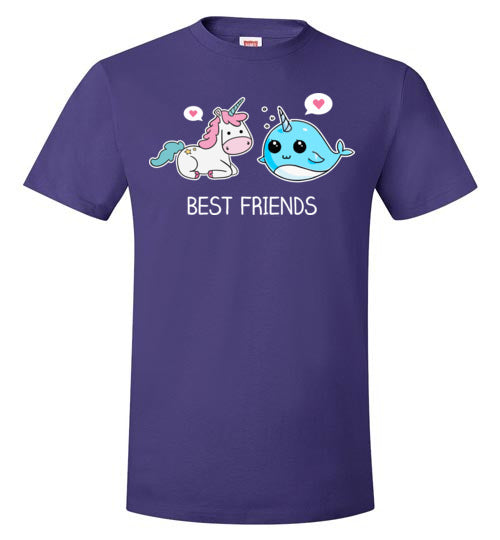 Narwhal Unicorn Best Friends