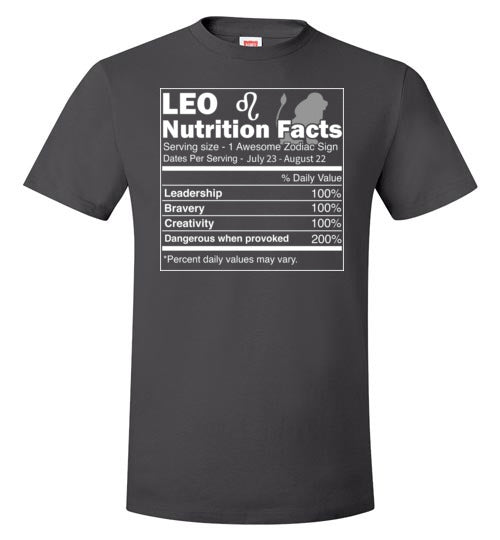 Leo Nutrition Facts