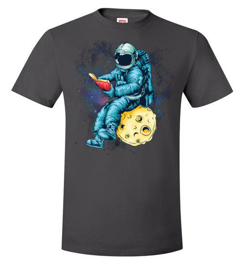 Astronaut Space Reading Book Lover