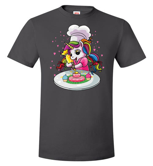 Unicorn Baking Cupcakes