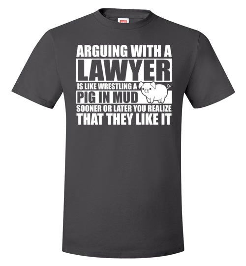 Arguing With A Lawyer Pig In Mud