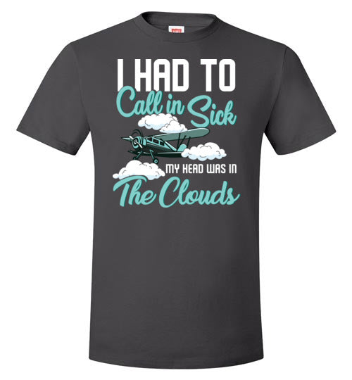 Call In Sick Flying In Clouds