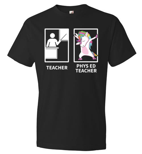 Teacher vs Unicorn Phys Ed Gym Teacher