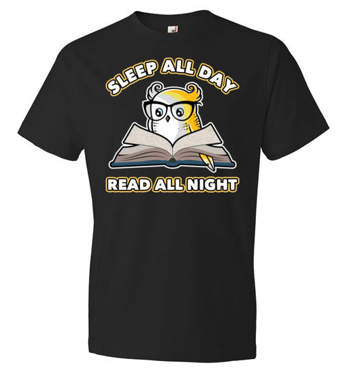 Owl Sleep All Day Read All Night