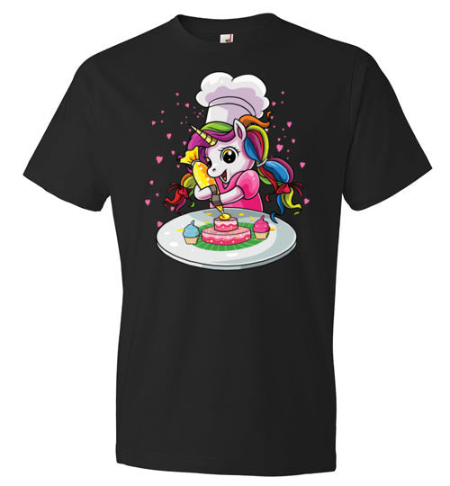 Unicorn Baking Cupcakes