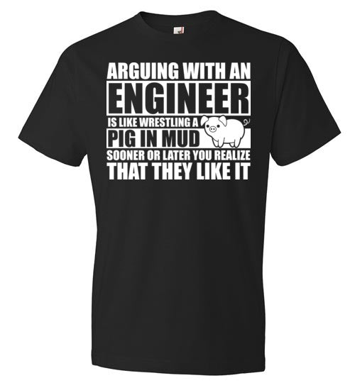 Arguing With An Engineer Pig In Mud