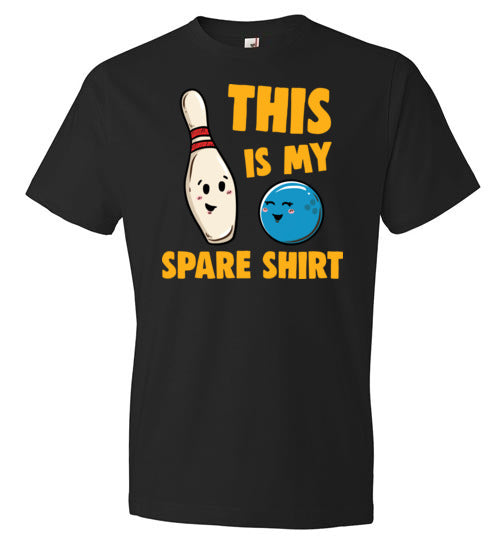 Bowling This Is My Spare Shirt