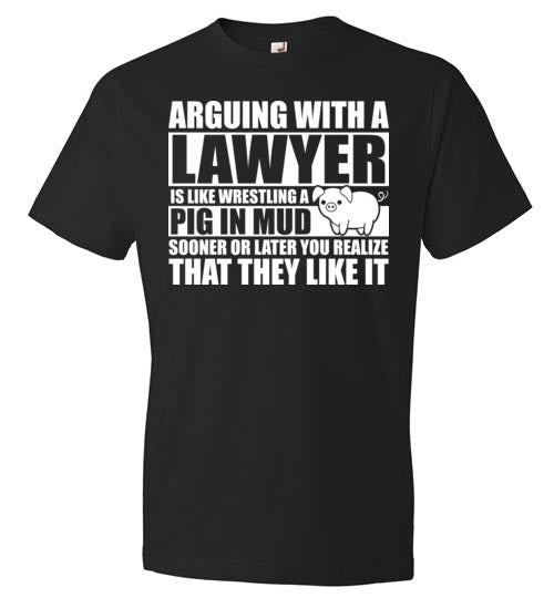 Arguing With A Lawyer Pig In Mud