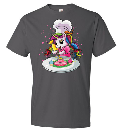 Unicorn Baking Cupcakes