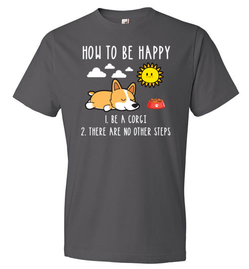 How To Be Happy Corgi