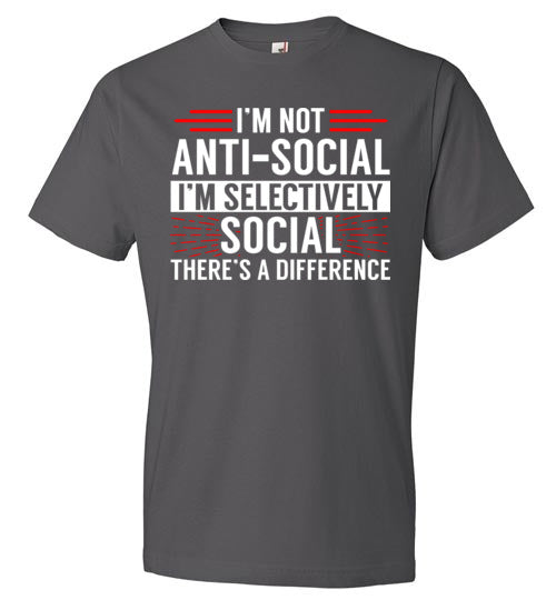 Not Anti-Social, Selectively Social