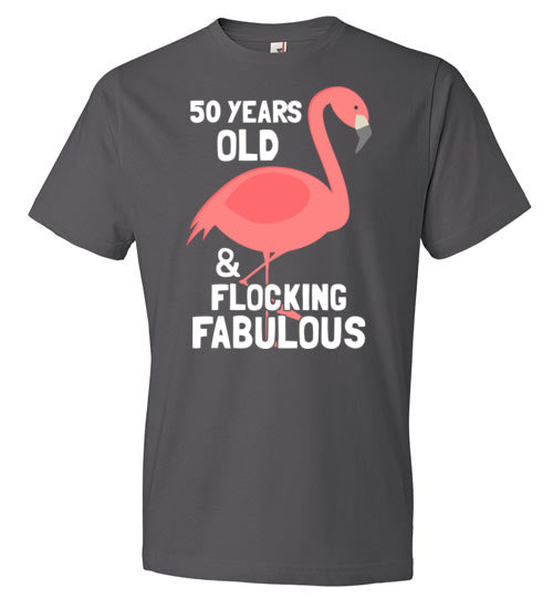 50th Birthday Flamingo Fabulous