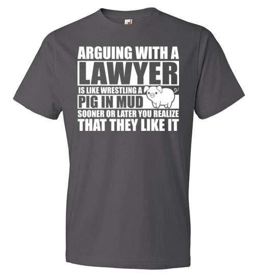Arguing With A Lawyer Pig In Mud