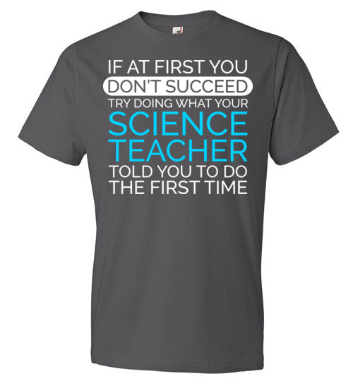 If At First Science Teacher