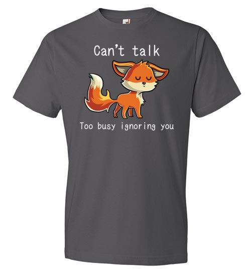 Fox Can't Talk Too Busy Ignoring You