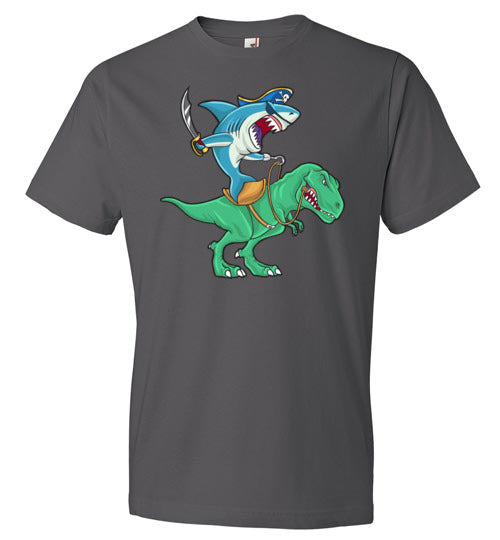 Pirate Shark Riding Dinosaur