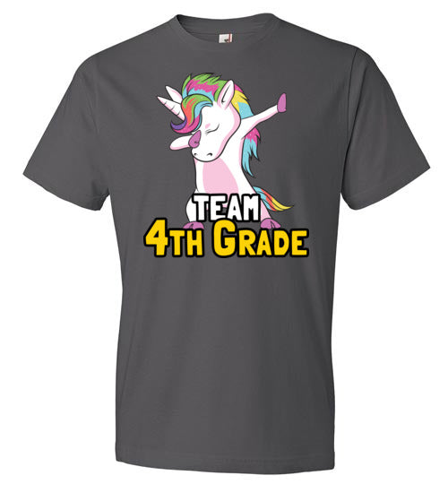 Dabbing Unicorn Team Fourth Grade