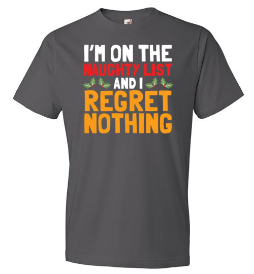 Naughty List Regret Nothing