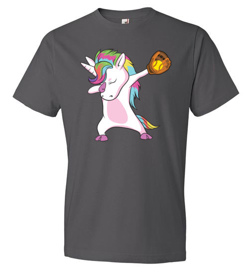Softball Dabbing Unicorn